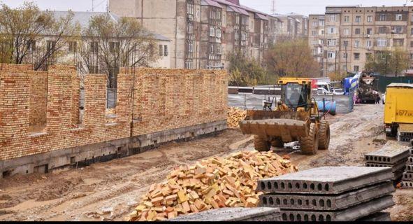 №65 МЕКТЕП-ГИМНАЗИЯСЫНЫҢ ЖАҢА ОҚУ КОРПУСЫНЫҢ ҚҰРЫЛЫСЫ ЖҮРУДЕ