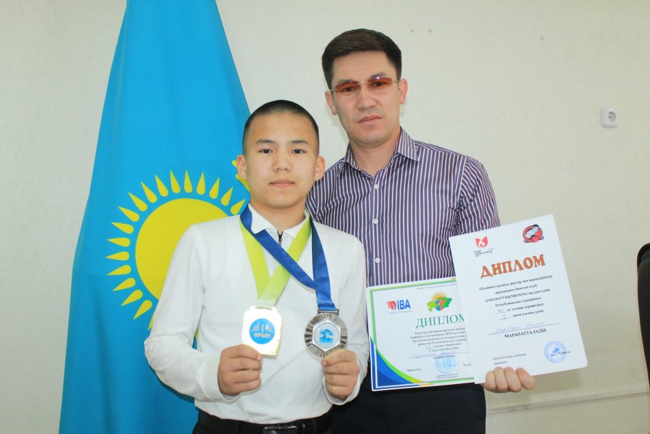 ЖЕҢІМПАЗДАРЫМЫЗДЫ ҚҰТТЫҚТАЙМЫЗ!